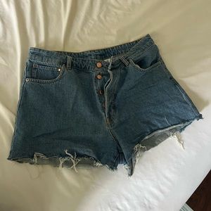 Denim Mom Shorts